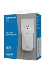 Linksys AC750 Boost Range Extender White