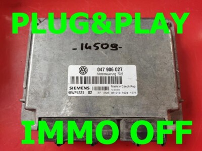 IMMO OFF / Plug&Play VW LUPO 047906027 /Fast Courier