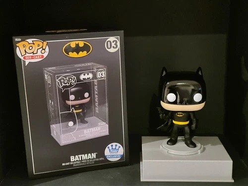 Funko Pop Diecast Batman 03 In Hardcase , Boxed , Superb !!