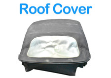 97-04 Porsche Boxster Soft Roof Folding Top W Frame Back Glass Black Oem