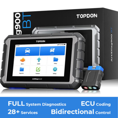 2025 TOPDON AD 900 BT Full System Key Coding Bidirectional Diagnostic Scanner