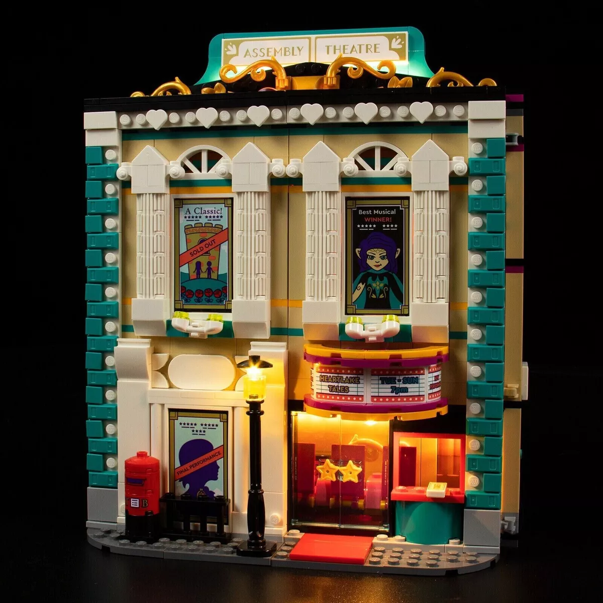 LED lighting Kit for LEGO 41714 Friends Andrea s Theater School
