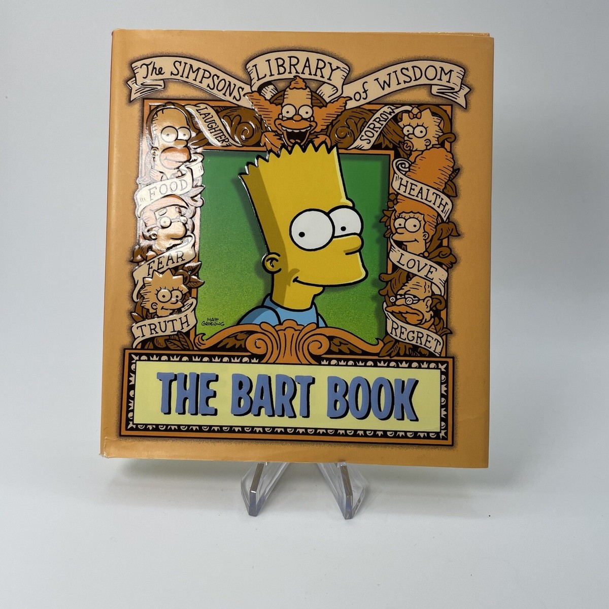 The Bart Book (Simpsons Library of Wisdom) - Hardcover | eBay