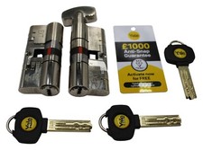 Yale 3 Star Composite Door Lock Cylinder Lock Barrel 70mm 35x35mm High Security