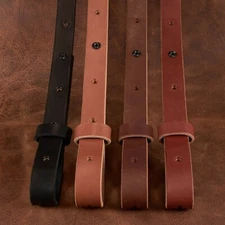 The Hunter -1" Wide Leather Rifle Sling, by Nohma Leather