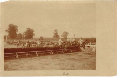 PC REAL PHOTO HORSE RACING SPORT (a34606)