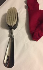 Vintage Swank Japan Telescopic Shoe Horn and Clothes Brush w/ Pouch