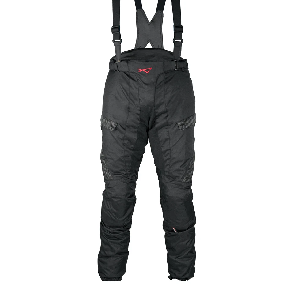 Pantaloni 3 Strati Moto Tessuto Cordura Impermeabile Sfoderabile Termico - Immagine 3 di 3