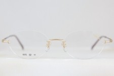 NEW HOYA PF2005 RIMLESS EYEGLASSES BRILLE  MADE IN JAPAN