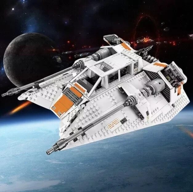LEGO MOC REPLICA (75144) Star Wars 1703pcs Snowspeeder 724pcs NEW (NOT LEGO)