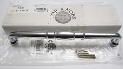 NEW Top Knobs NORMANDY 12''c-c HANDLE APPLIANCE DOOR PULL, Polished Chrome Finish