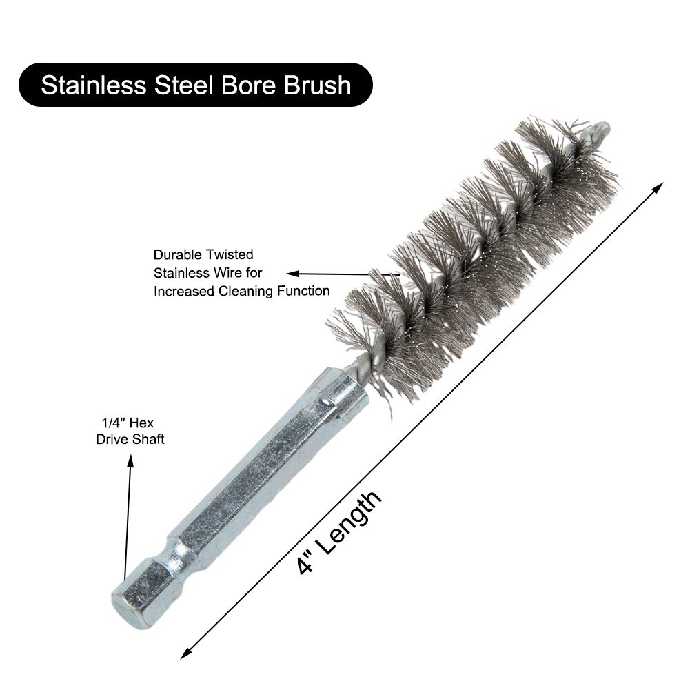 Unique Tools Drill Brushes 100mm/3.9Inch Accessories Polishing Quick