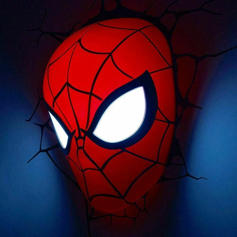 Superhero 3d wall lights online