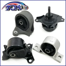 4Pcs Engine Motor & Automatic Transmission Mounts For 01-05 Honda Civic 1.7L
