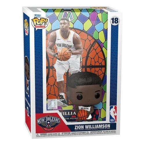 Funko POP TRADING CARDS NBA Card Mosaic Zion Williams 18 collezione