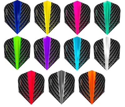 Dart 3, 6 oder 9 Stück Harrows Quantum Flights 3D Effekt - Menge, Farbe wählbar-