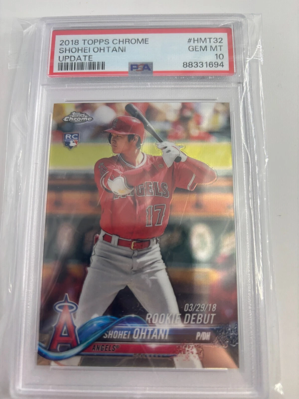 Shohei Ohtani trading card