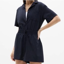Athleta Avenue Romper Black XXS