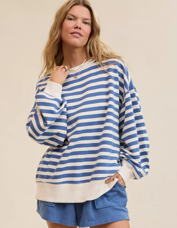 Aerie Go-To Sweatshirt, Natural
