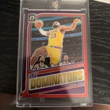 2024-25 Panini Donruss Optic - Elite Dominators LeBron James #2 Red Prizm /99
