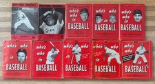 1950-59 Who's Who in Baseball Complete 1950s Decade Run - Mantle, Musial +
