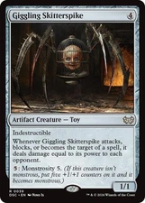1x Giggling Skitterspike - Commander: Duskmourn: House of Horror - NM  -  MTG