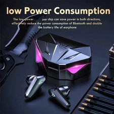 TWS Bluetooth Earbuds Waterproof Bluetooth 5.1 Headset Noise Cancelling Wireless