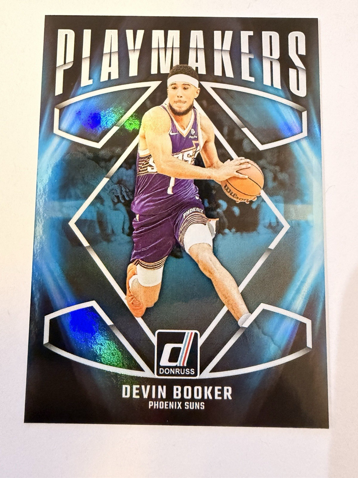 Devin Booker 2024-25 Panini Donruss Playmakers #9 SSP Case Hit Phoenix Suns