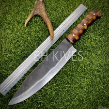 12.5'' Handmade D2 Steel Slicing Sharp Chef Knife for Meat/BBQ