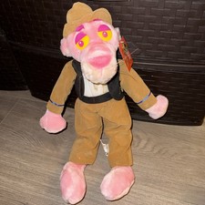 Vintage 1999 KELLYTOY Pink Panther Plush with Suit The Color of Cool w Tag 17
