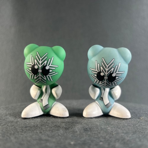 UB Funkeys Flurry Green And Blue Collectible Figure Lot Mattel Radica