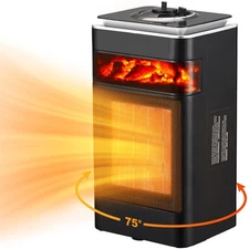 Space Heaters for indoor Use 1500W Electric Portable Heater with Adjustable