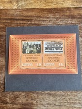LITHUANIA MNH 1999 Lithuanian Drama Minisheet