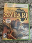 Cabela's African Safari (Microsoft Xbox 360, 2006) With Manual
