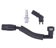 Positive Crankcase Ventilation Valve Tube Hose and PCV Valve Fitting Adapter ...