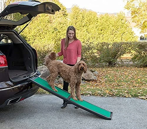 PET GEAR SUPERTRAX RAMPS DOGS CATS MAXIMUM TRACTION, PG9166GRSXU2 - BLACK/GREEN - Image 3 of 4