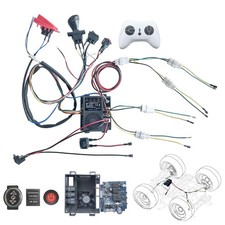 BUMPKAI 24 Volt DIY Wires Harness Conversion Kit for Kid's Ride On Toys Black