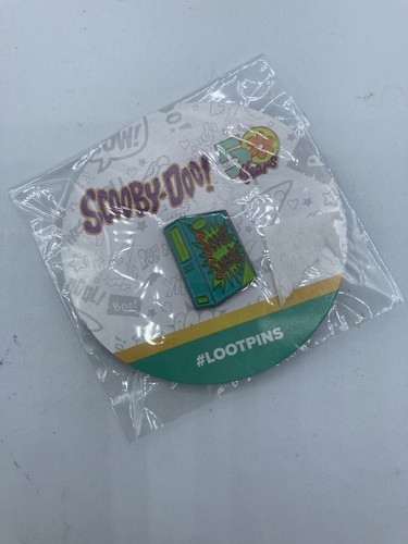 NEW Lootcrate Loot Crate Scooby Doo 50 Years Scooby Snacks Enamel Pin Lootpin