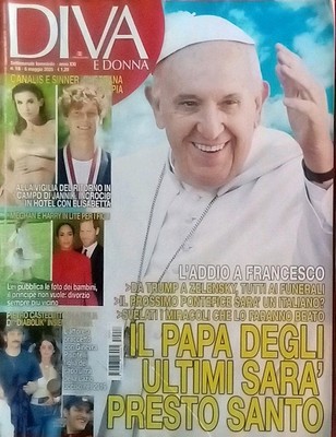 DIVA UND FRAU - ABSCHIED VON PAPST FRANZISKUS - NUMMER 18 / MAI 2025 AUS SAMMLUNG