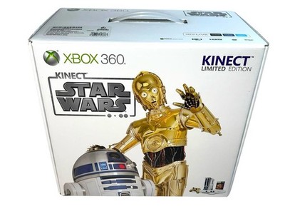 Microsoft Xbox 360 Console 320GB Kinect Star Wars Japan Limited