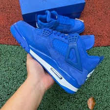 MEN Jordan 4 Retro OG SP Nigel Sylvester Royal Brick By Brick HF4340-400 Size US
