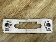 Jaguar XJ Series Aluminium Chrome Radio Heater Control Faceplate Fascia