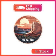 Capitol Reef National Park Sticker - Waterproof Outdoor Vinyl Decal, 3 Inch