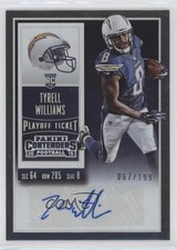 2015 Panini Contenders Rookie Playoff Ticket /199 Tyrell Williams #284 Auto a8r