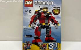 Open Box LEGO Creator Rescue Robot 3in1 Set #5764 IOB