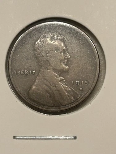 1915-S Lincoln Wheat Cent – Better Date – San Francisco Mint – Early U.S. Coin