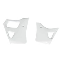 Ufo Tankspoiler Rad Cvr YZ125-250 89 Wht Weiss
