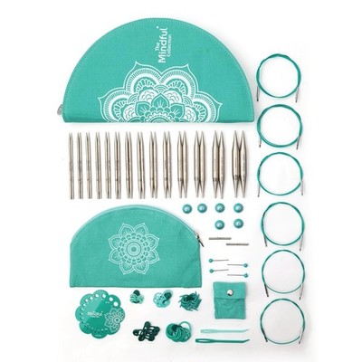 KnitPro The Mindful Collection Affection Interchangeable Affection, Silver