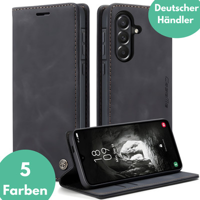 Hülle für Samsung Galaxy A57 5G Klapphülle Schutzhülle Tasche Schutzglas Full 9H