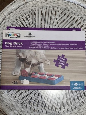 *NEW* Nina Ottosson by Outward Hound Dog Brick Interactive Treat Puzzle Dog Toy